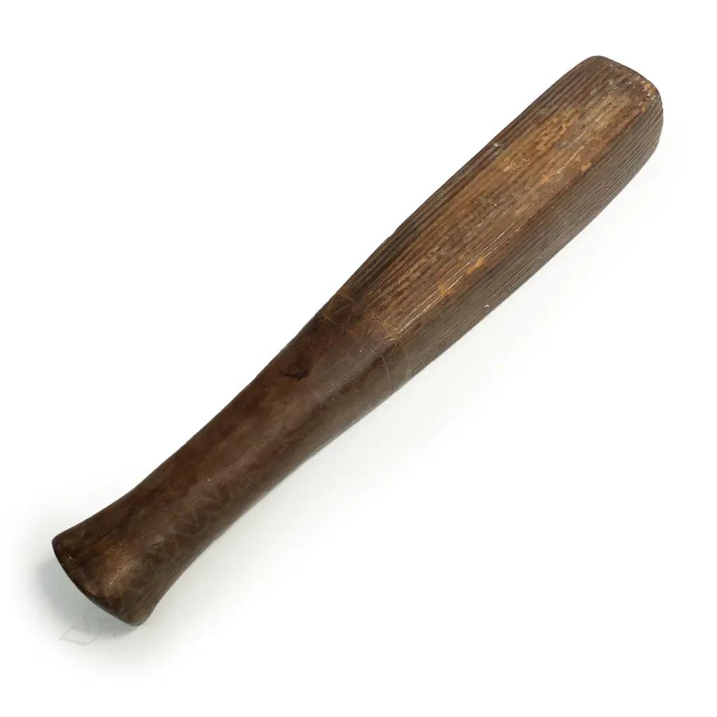 A c.1900 pacific hardwood i`e (tapa beater), Image 1++